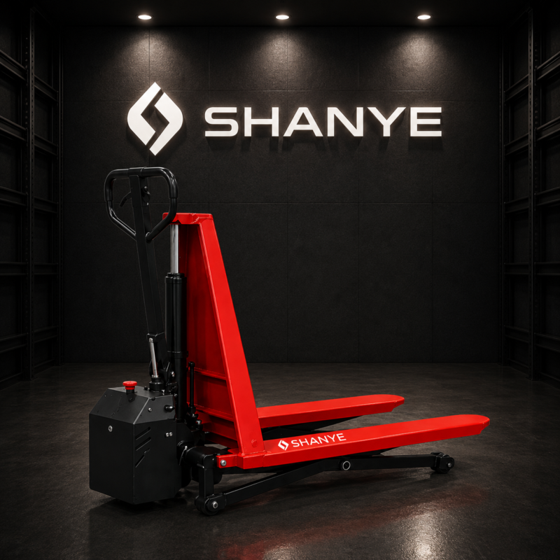 SHANYE 1,5 Ton 80 cm Akülü Makaslı Transpalet