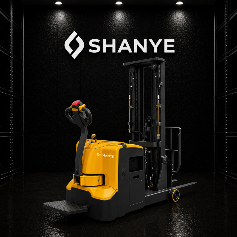 SHANYE Denge Ağırlıklı Platformlu İstif Makinası 1,5 Ton 4,5 Metre
