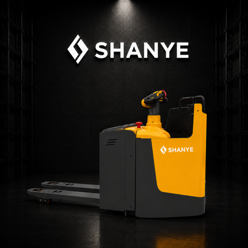 SHANYE Kabinli Akülü Transpalet 2 Ton