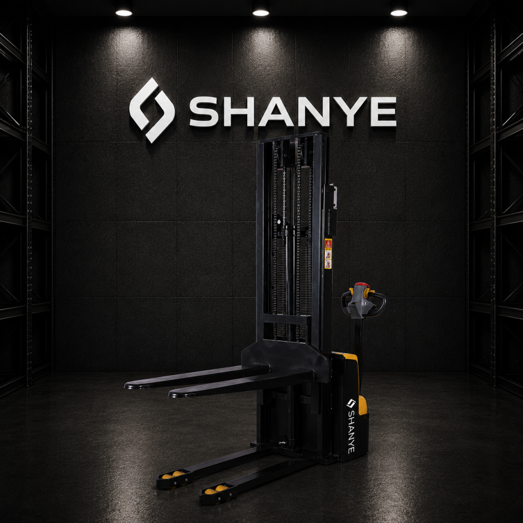 SHANYE 1,5 Ton 3,5 Metre Tam Akülü İstif Makinesi