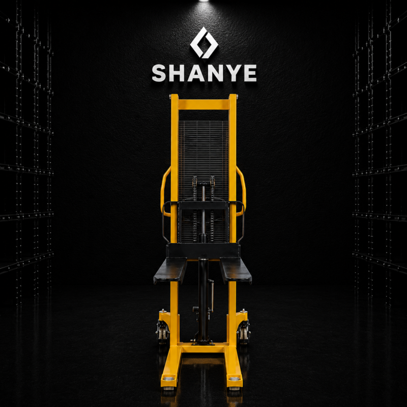 SHANYE 1,5 Ton 160 cm Yerli Üretim Manuel İstif Makinesi