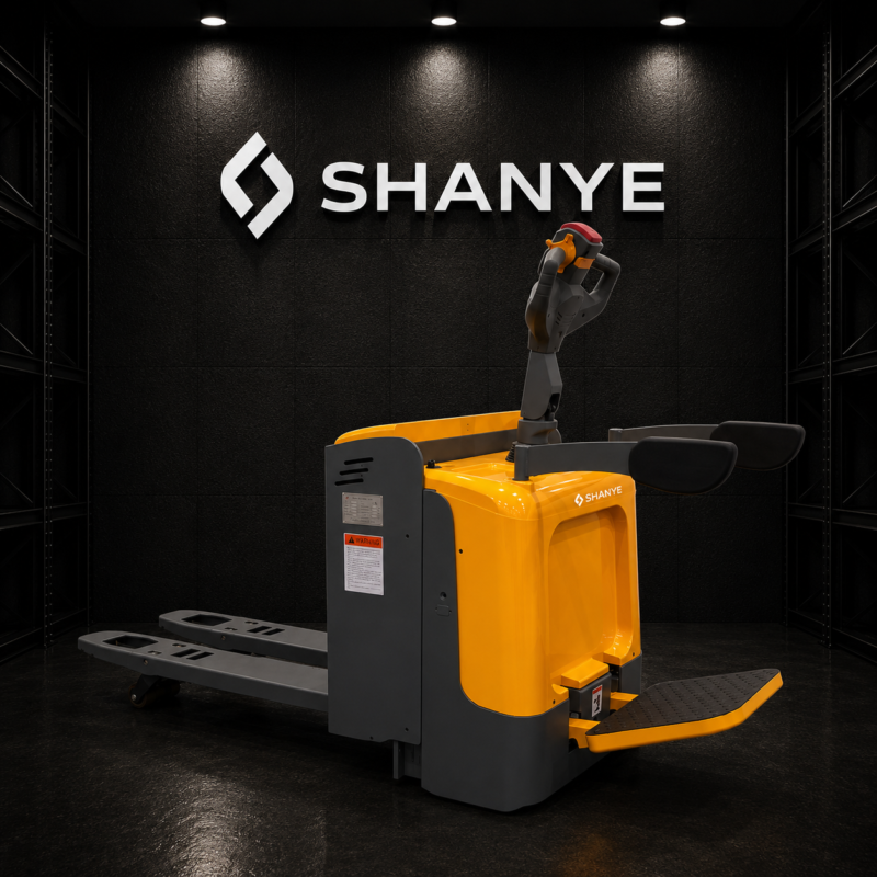 SHANYE Akülü Platformlu Transpalet 2,5 Ton