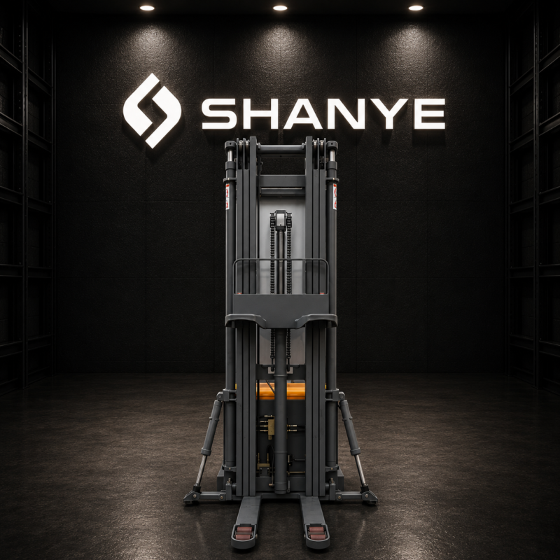 SHANYE 2 Ton 4,5M Tam Akülü İstif Makinesi