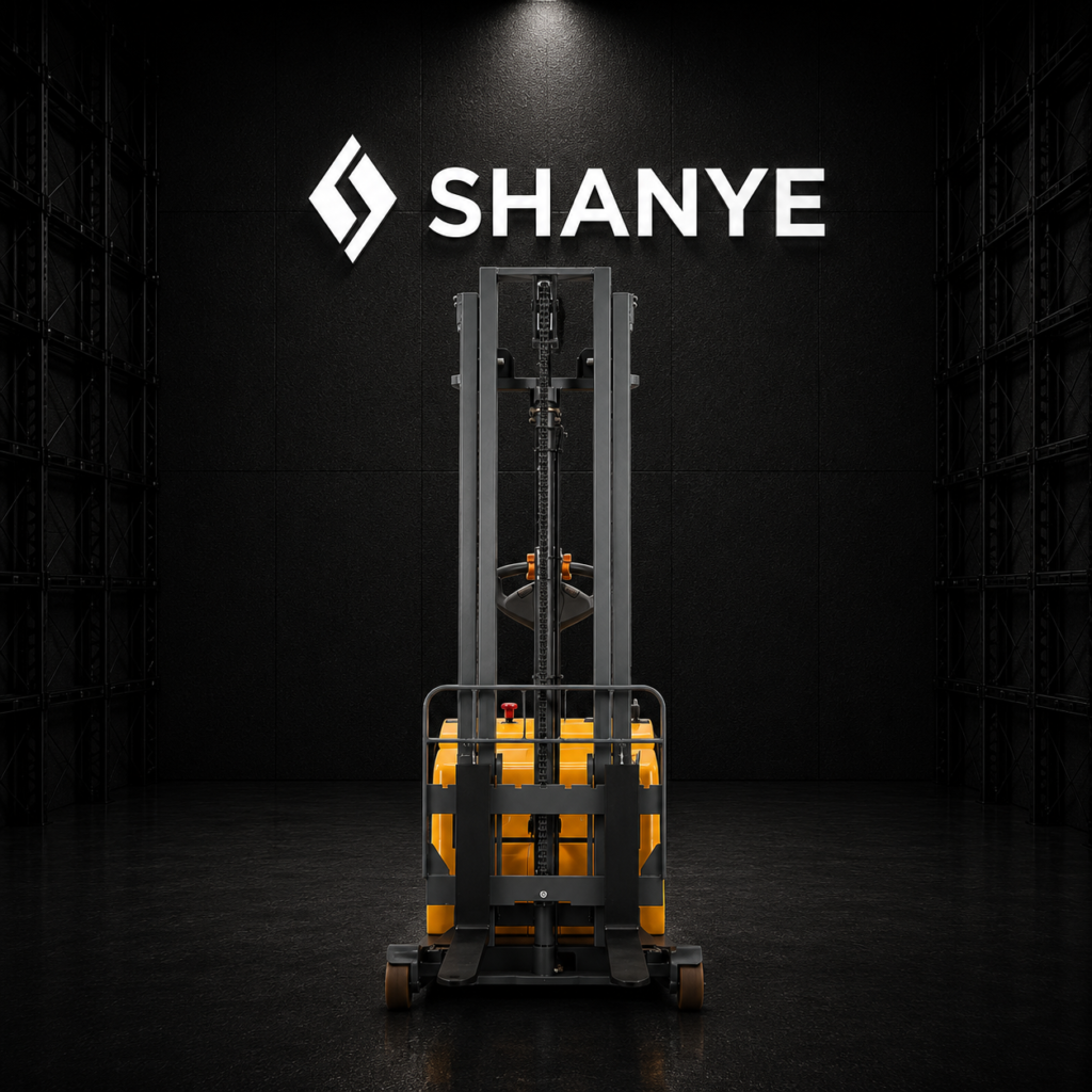 SHANYE Jel Akülü Denge Ağırlıklı İstif Makinesi 1,5 Ton 3 Metre