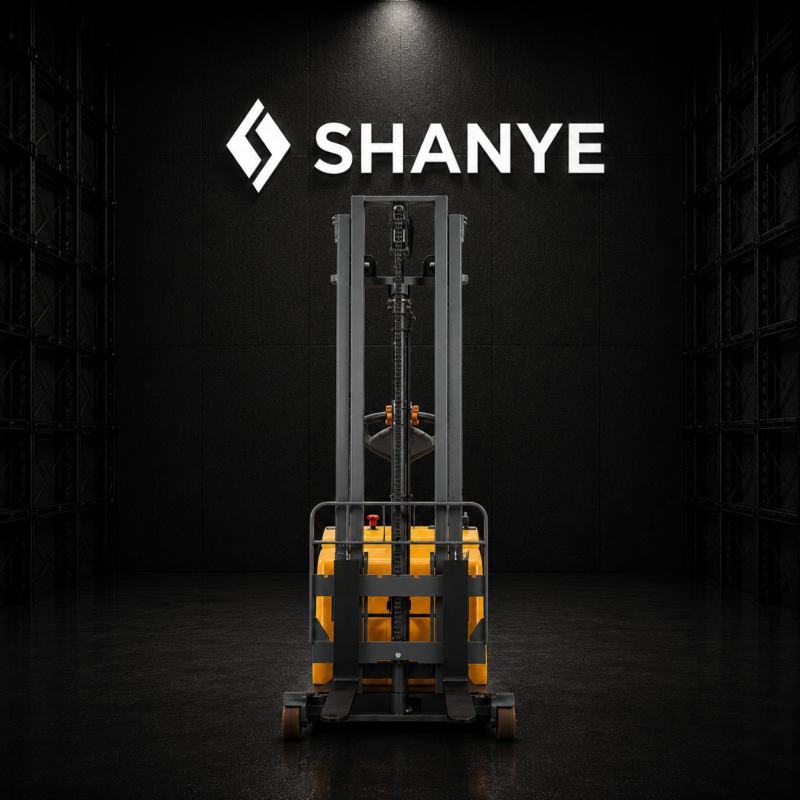 SHANYE Jel Akülü Denge Ağırlıklı İstif Makinesi 1,5 Ton 3 Metre