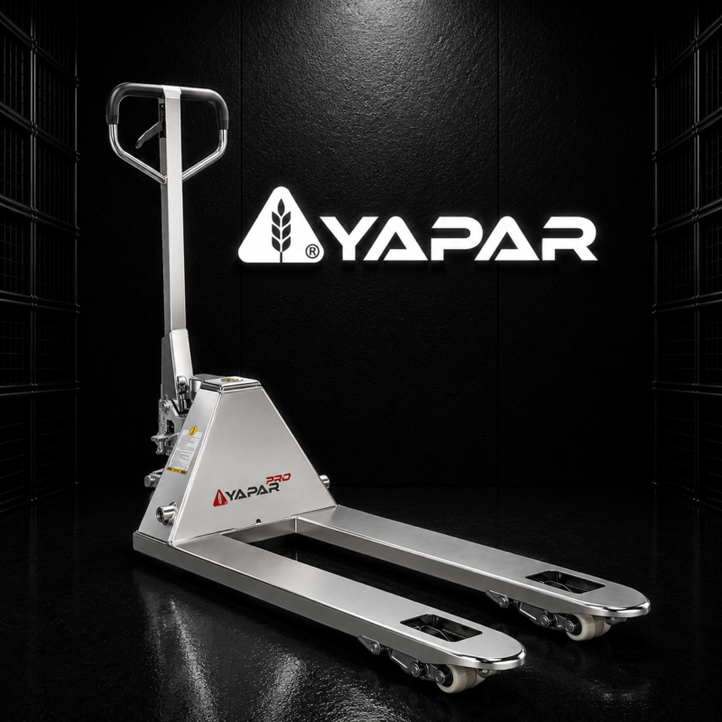YAPAR 2,5 Ton Manuel Paslanmaz Transpalet