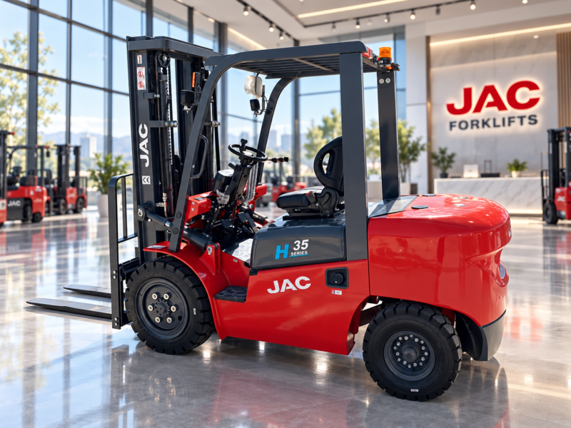 Jac 3 Ton 4,5 Metre Dizel Forklift CPCD30J (Hyundai Motor)