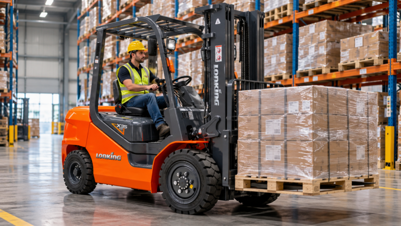 Lonking 3,5 Ton 6 Metre Dizel Forklift LG35DT